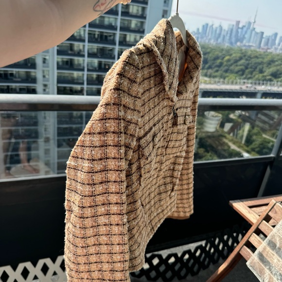 Liz Lisa tan and brown Japanese vintage jacket (blazer) - Picture 4 of 9